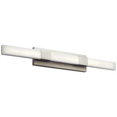 Kichler Elan Neltev Satin Nickel Linear Bath 36in Led