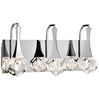 Kichler Elan Rockne 3-light Chrome 17 1/4" Wide Led Bath Light