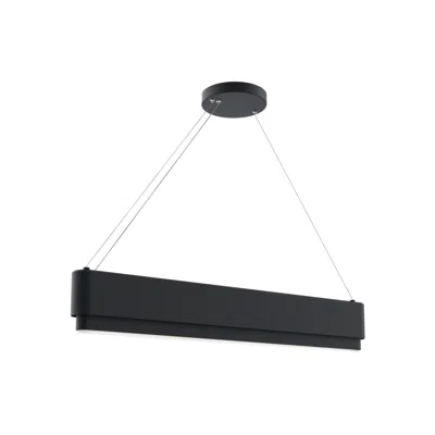 Kichler Elan Walman Matte Black Linear Chandelier