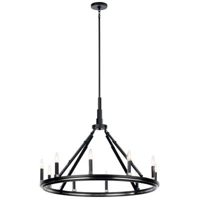 Kichler Emmala 34 1/4" Wide Black 10-light Chandelier
