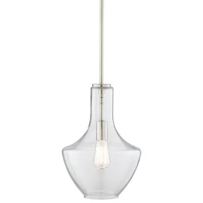 Kichler Everly 10 1/2" Wide Brushed Nickel Mini Pendant
