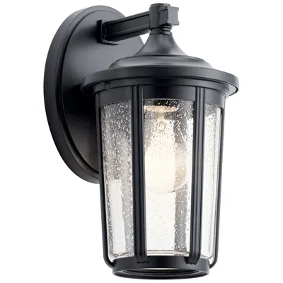Kichler Fairfield 11" High Black Outdoor Wall Light