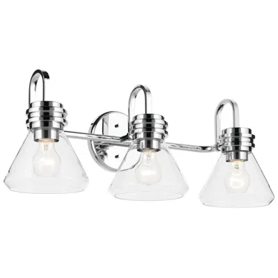 Kichler Farum 26" Wide Chrome 3-light Vanity Bath Light