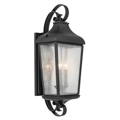 Kichler Forestdale 30 3/4"h Texture Black Outdoor Wall Light