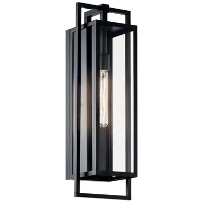 Kichler Goson 24" High Black Outdoor Wall Light