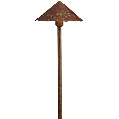 Kichler Hammered Roof 22"h Textured Tannery Bronze Path Light
