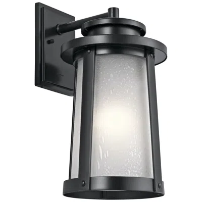 Kichler Harbor Bay 18 1/2" High Black Outdoor Wall Light