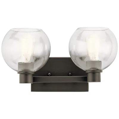 Kichler Harmony 8 1/4" High Olde Bronze 2-light Wall Sconce