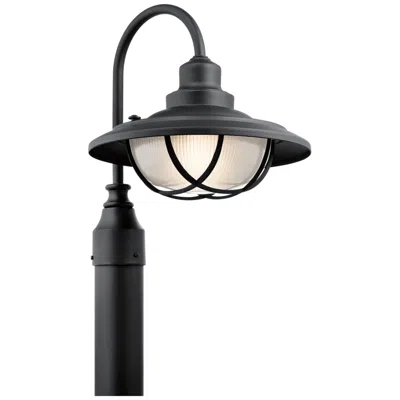 Kichler Harvest Ridge 15 3/4" High Black Finish Outdoor Post Light