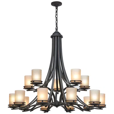 Kichler Hendrik 42 1/4" Wide Olde Bronze 15-light Chandelier