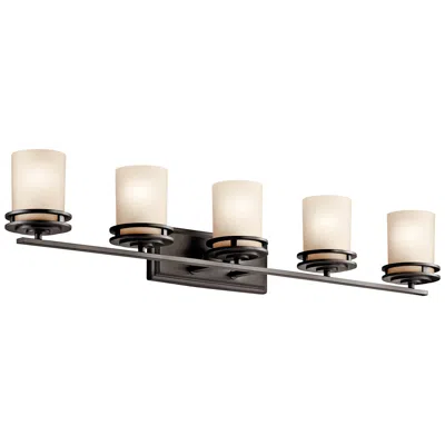 Kichler Hendrik 43" Wide 5-light Olde Bronze Bath Light