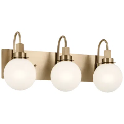 Kichler Hex 22 3/4" Wide Champagne Bronze 3-light Bath Light