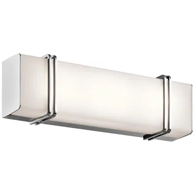 Kichler Impello 18 1/4" Wide Led Linear Chrome Bath Light