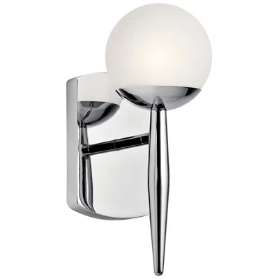Kichler Jasper 11 1/2" High Chrome Wall Sconce