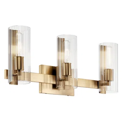 Kichler Jemsa 22 3/4" Wide Champagne Bronze 3-light Bath Light