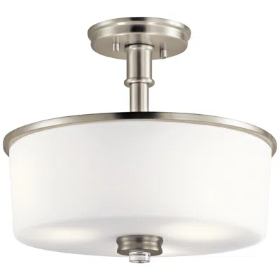Kichler Joelson 14 1/4" Wide Brushed Nickel Ceiling Light