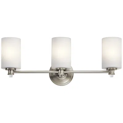 Kichler Joelson 24" Wide Brushed Nickel 3-light Bath Light