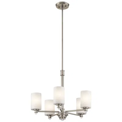 Kichler Joelson 24" Wide Brushed Nickel 5-light Chandelier