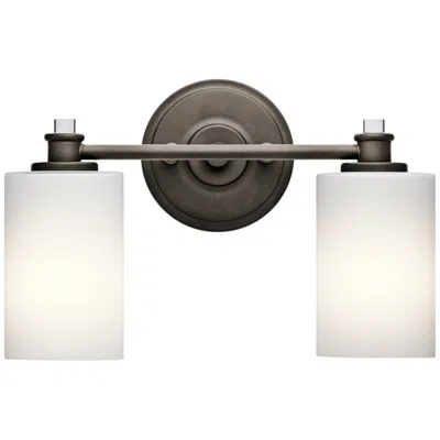 Kichler Joelson 2-light 14" Wide Old Bronze Bath Light