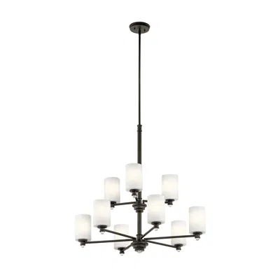Kichler Joelson Olde Bronze Chandelier 9lt