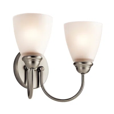 Kichler Jolie Brushed Nickel Bath 2lt