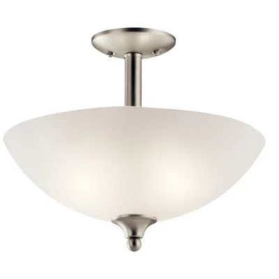 Kichler Jolie Brushed Nickel Pendant/semi Flush 2lt