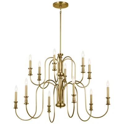 Kichler Karthe Natural Brass