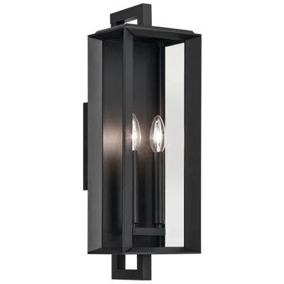 Kichler Kroft 20 1/2" High Texture Black Outdoor Wall Light