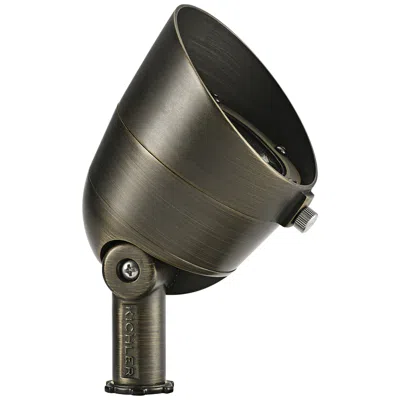 Kichler Landscape Led 4 1/2"h Brass 3.5w 2700k Accent Flood Light