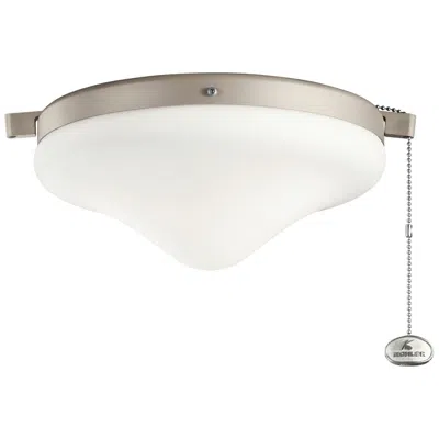 Kichler Led 10.25" Wet Light Kit Antique Satin Silver