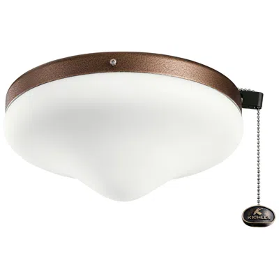 Kichler Led 10.25" Wet Light Kit Weathered Copper Powder Coat