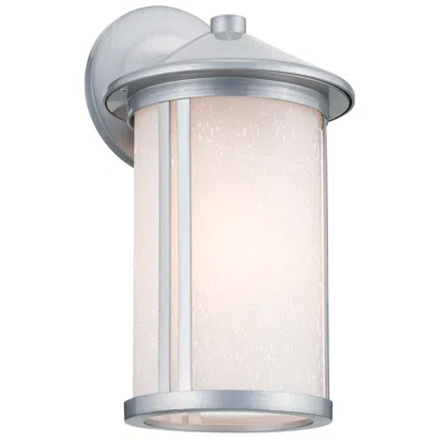 Kichler Lombard 12.7" High Brushed Aluminum Outdoor Wall Light