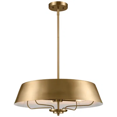 Kichler Luella 22" Wide Brushed Natural Brass Modern Pendant