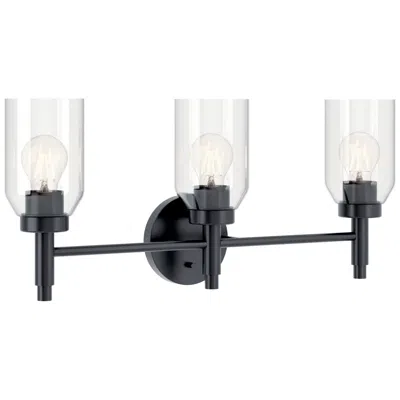 Kichler Madden Black Vanity 3lt