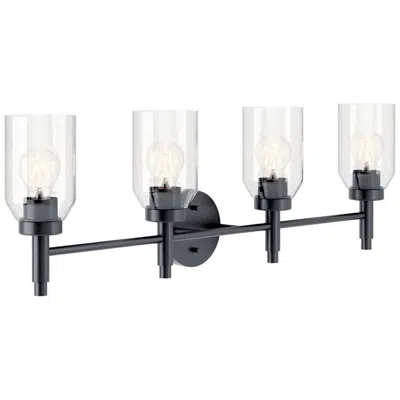 Kichler Madden Black Vanity 4lt