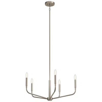 Kichler Madden Brushed Nickel Chandelier 5lt