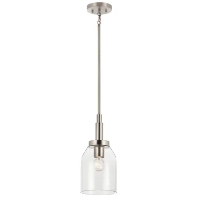 Kichler Madden Brushed Nickel Mini Pendant 1lt