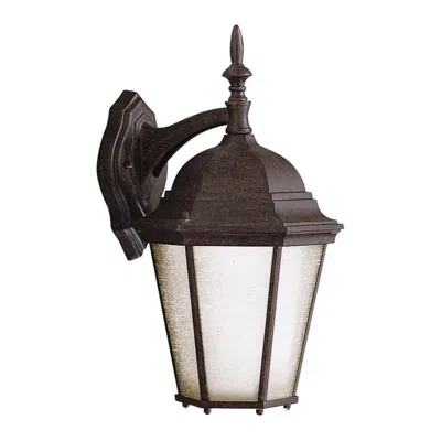Kichler Madison 1-light 17-in Tannery Bronze Outdoor Wall Light