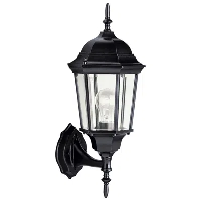 Kichler Madison 1-light 22.75-in Black Outdoor Wall Light