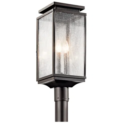 Kichler Manningham 21" High Olde Bronze Outdoor Post Mount Light