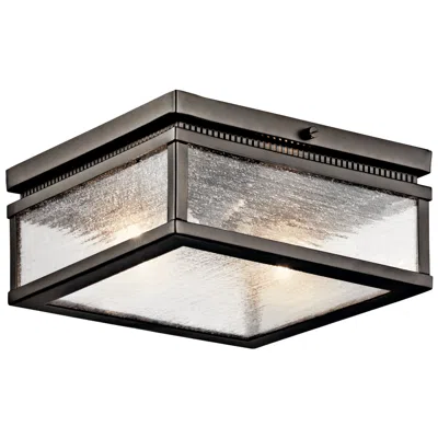 Kichler Manningham Olde Bronze Outdoor Ceiling 2lt