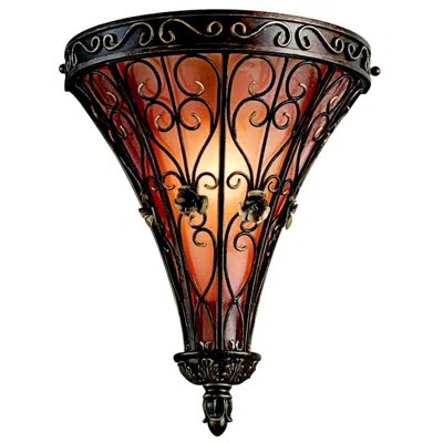 Kichler Marchesa 14 3/4" High Terrene Bronze Wall Sconce