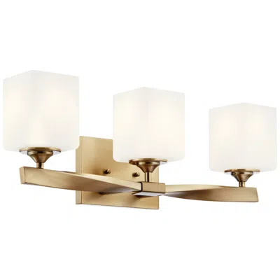 Kichler Marette 23" Wide Champagne Bronze 3-light Bath Light