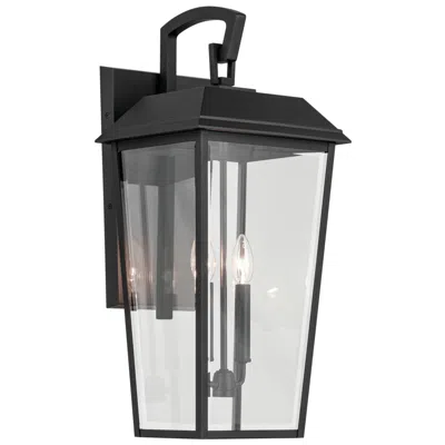 Kichler Mathus 24 1/4"h Textured Black 2-light Outdoor Wall Light