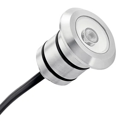 Kichler Mini All-purpose Steel 2700k 100 Lumen Led In-ground Light