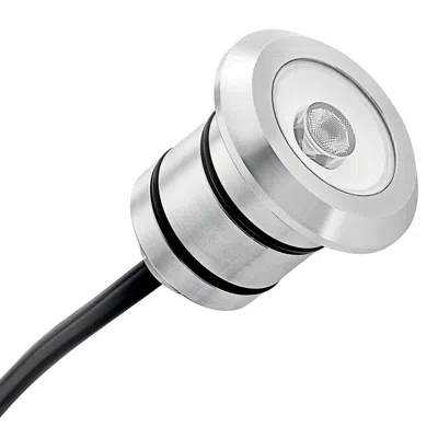 Kichler Mini All-purpose Steel 3000k 100 Lumen Led In-ground Light