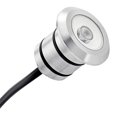 Kichler Mini All-purpose Steel 3000k 200 Lumen Led In-ground Light