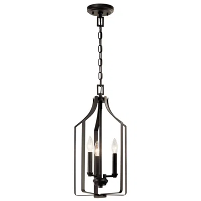 Kichler Morrigan 10" Wide 3-light Olde Bronze Pendant Light By