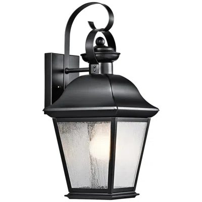 Kichler Mt. Vernon 17" High Black Outdoor Wall Light