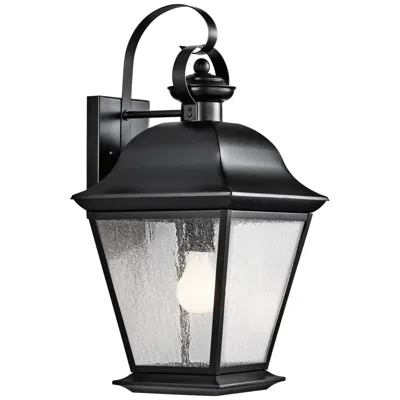 Kichler Mt. Vernon 19 1/2" High Black Outdoor Wall Light